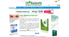 Desktop Screenshot of itknights.net